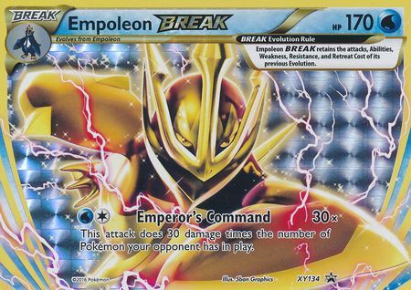 Empoleon Break - XY134 - Break Rare-Cherry Collectables