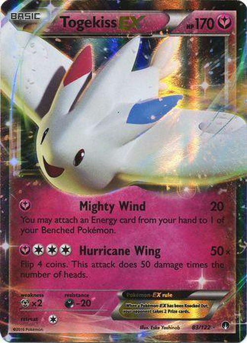 Togekiss EX - 83/122 - Ultra Rare - Breakpoint-Cherry Collectables