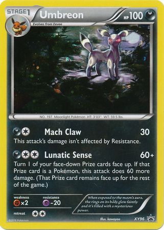 Umbreon - XY96 - Holo Rare Promo-Cherry Collectables