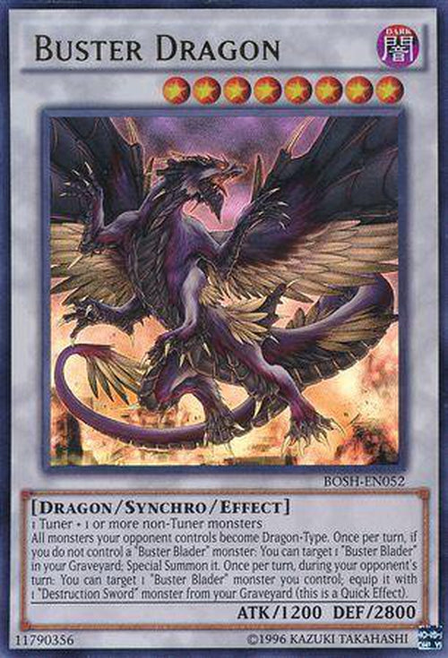 Buster Dragon - BOSH-EN052 - Ultra Rare Unlimited-Cherry Collectables