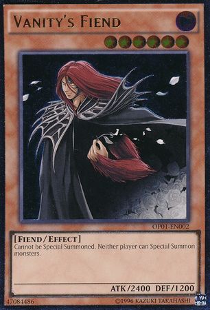 Vanity's Fiend - OP01-EN001 - Ultimate Rare