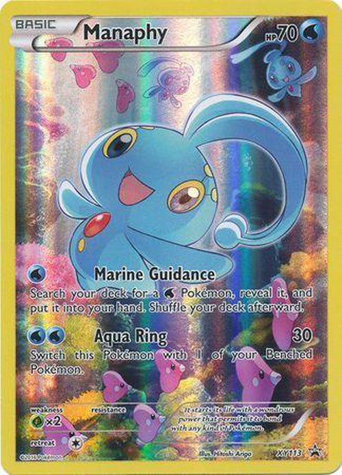 Manaphy - XY113 - Holo Promo-Cherry Collectables