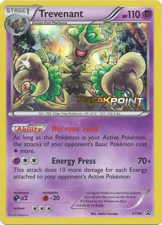 Trevenant - XY94 - Prerelease Promo-Cherry Collectables