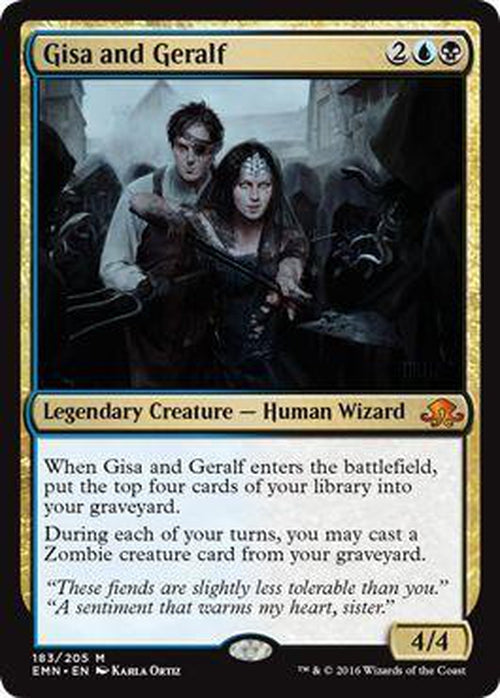 Gisa and Geralf 183/205 - Eldritch Moon-Cherry Collectables
