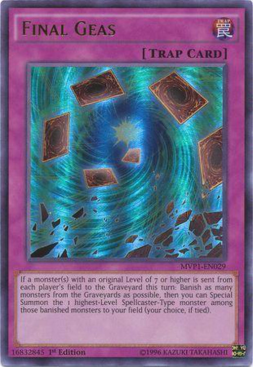 Final Geas - MVP1-EN029 - Ultra Rare 1st Edition-Cherry Collectables