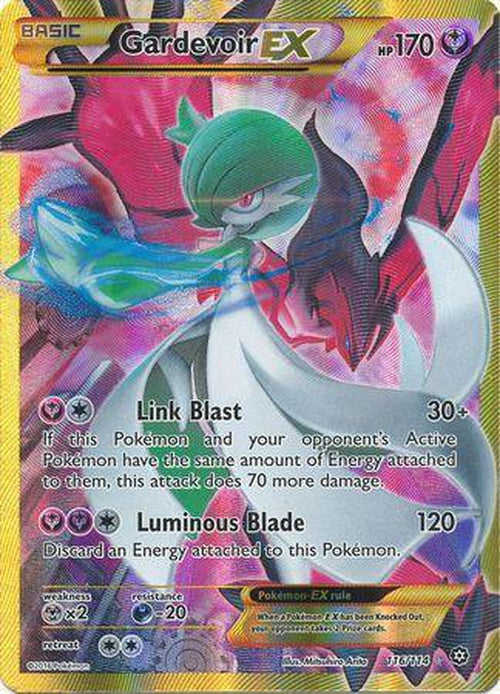 Gardevoir EX - 116/114 - Secret Rare-Cherry Collectables