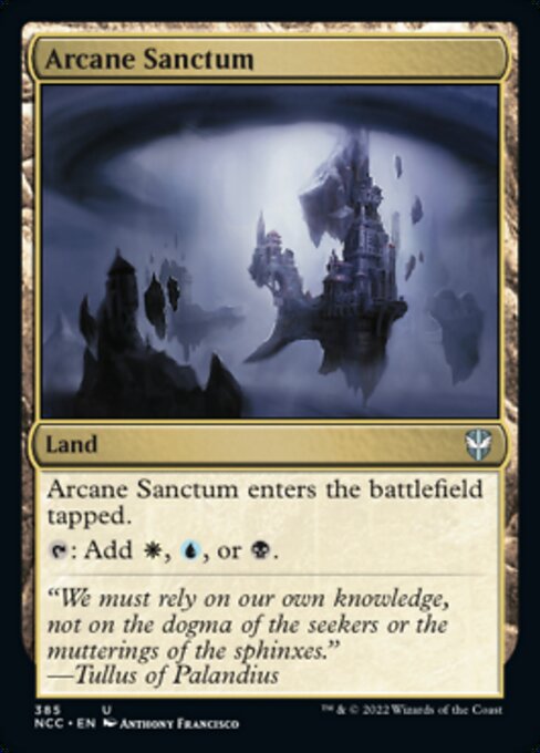 Arcane Sanctum #385 -  New Capenna Commander