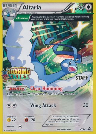 Altaria - XY46 - Staff Pre-Release Promo-Cherry Collectables