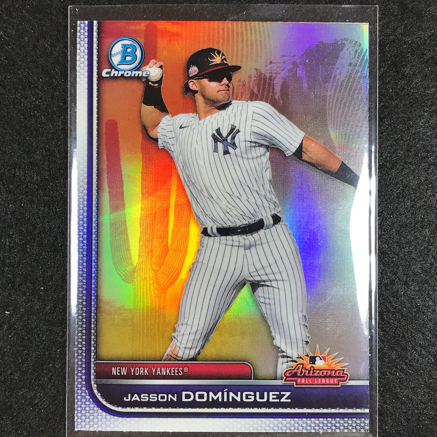 2023 Bowman Chrome MLB JASSON DOMINGUEZ AFL Fall Stars Refractor #1