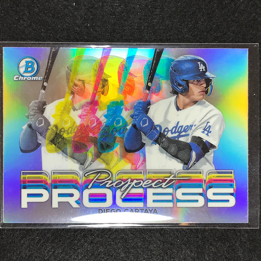 2023 Bowman Chrome MLB DIEGO CARTAYA Prospect Process Refractor #1