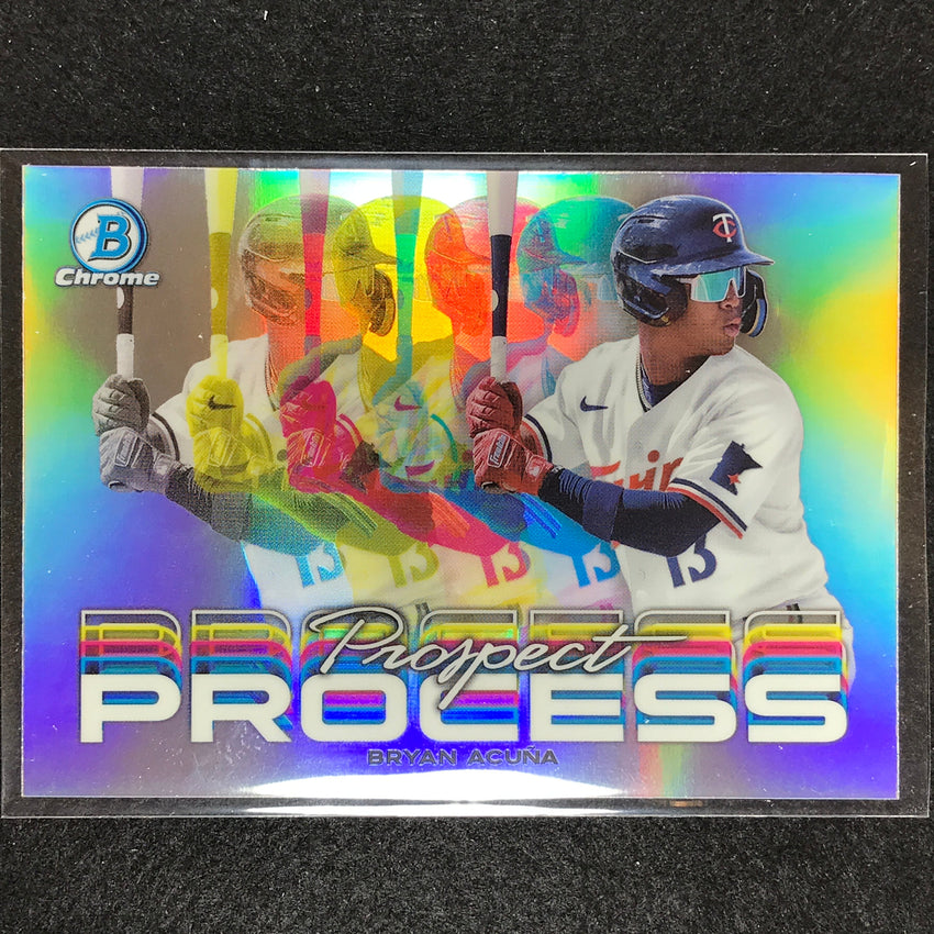 2023 Bowman Chrome MLB BRYAN ACUNA Prospect Process Refractor #12