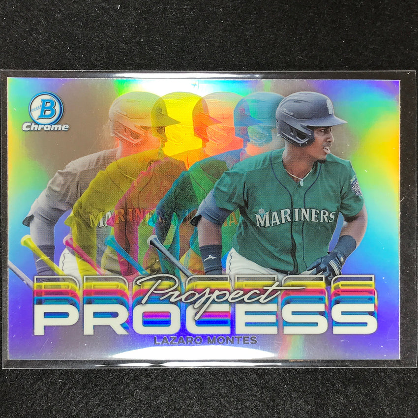 2023 Bowman Chrome Mlb Lazaro Montes Prospect Process Refractor No 15