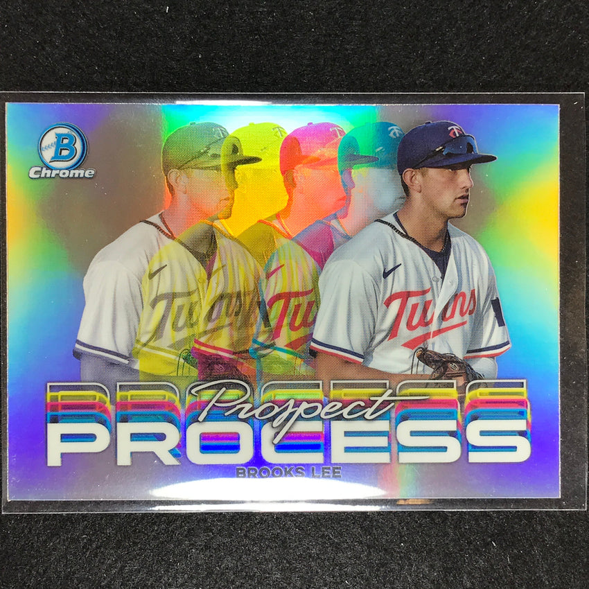 2023 Bowman Chrome Mlb Brooks Lee Prospect Process Refractor No 20