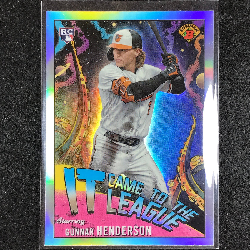 2023 Bowman Chrome Mlb Gunnar Henderson It Came To The League Rookie No 2