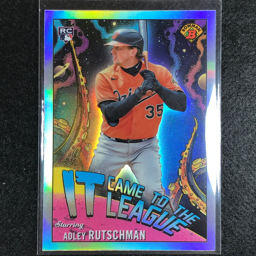 2023 Bowman Chrome Mlb Adley Rutschman It Came To The League Rookie No 5