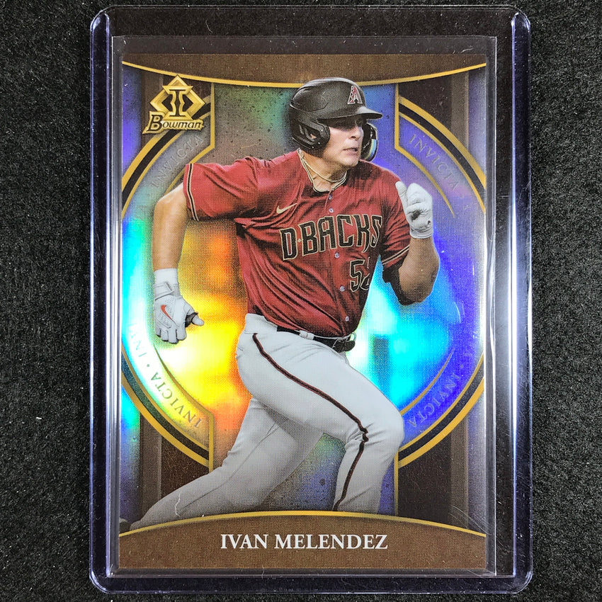 2023 Bowman Chrome MLB IVAN MELENDEZ Invicta Refractor #25