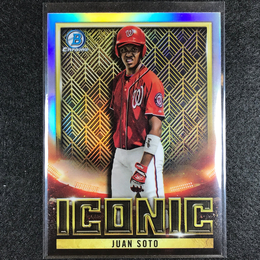 2023 Bowman Chrome MLB JUAN SOTO Bowman Iconic Rookie Refractor #14