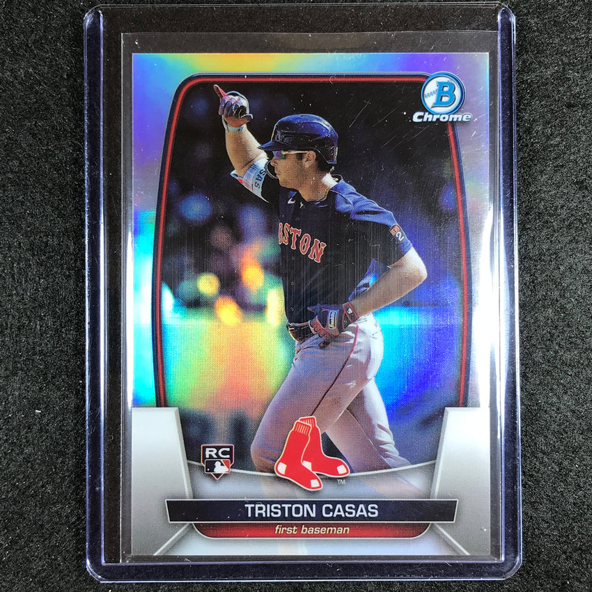 2023 Bowman Chrome Mlb Triston Casas Rookie Base Refractor 283/499
