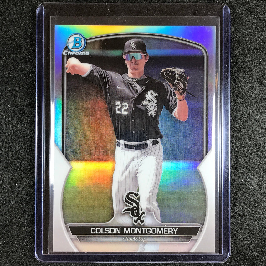 2023 Bowman Chrome Mlb Colson Montgomery Prospect Base Refractor 287/499