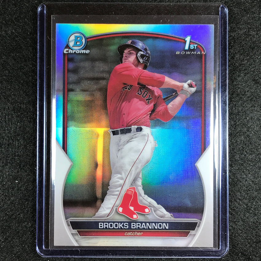 2023 Bowman Chrome Mlb Brooks Bannon 1st Bowman Prospect Refractor 319/499