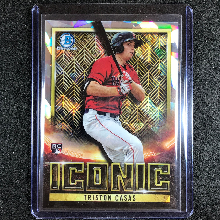 2023 Bowman Chrome Mlb Triston Casas Bowman Iconic Rookie Atomic 106/150