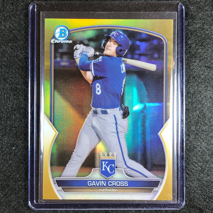 2023 Bowman Chrome Mlb Gavin Cross Bowman Prospect Gold 10/50
