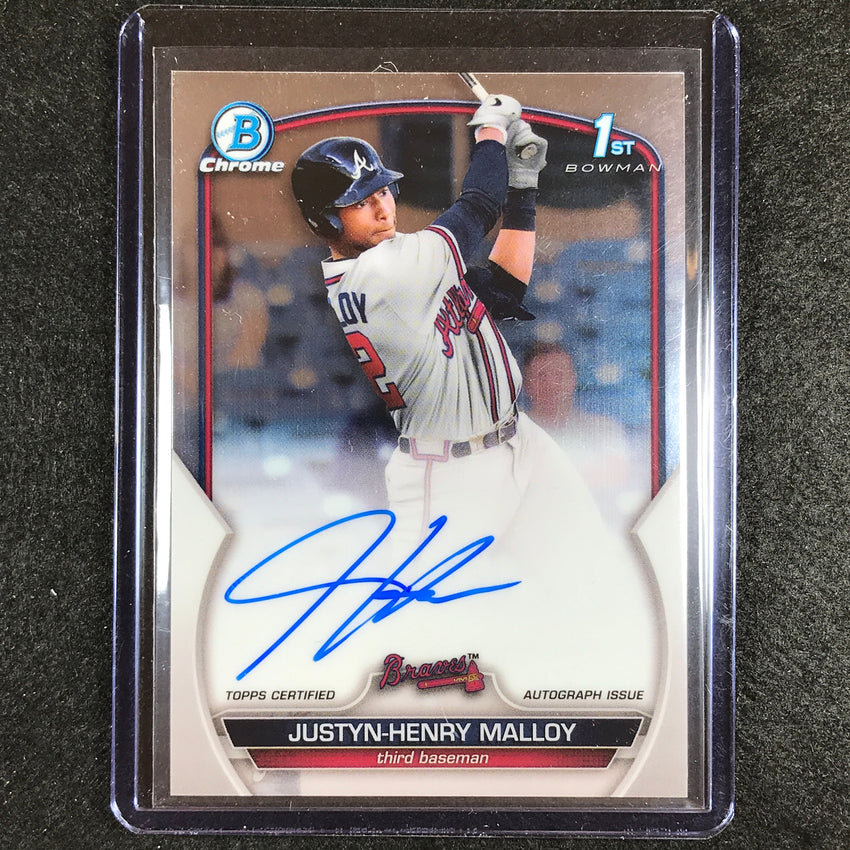 2023 Bowman Chrome Mlb Justyn-henry Malloy 1st Bowman Prospect Auto Base No Jma