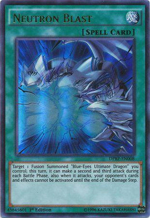 Neutron Blast - DPRP-EN008 - Ultra Rare 1st Edition-Cherry Collectables