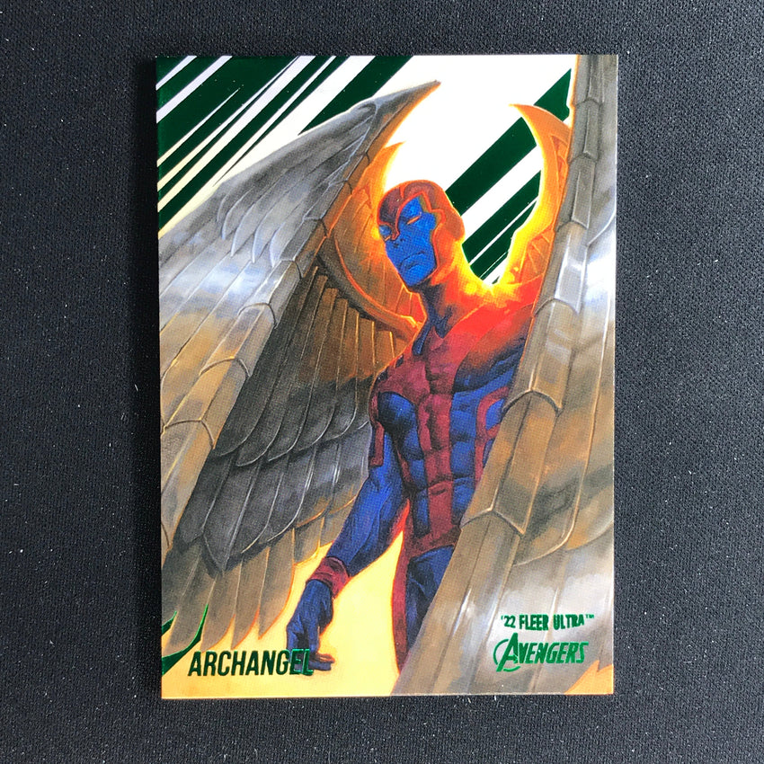 2022 Fleer Ultra Avengers ARCHANGEL Base Green Foil #2