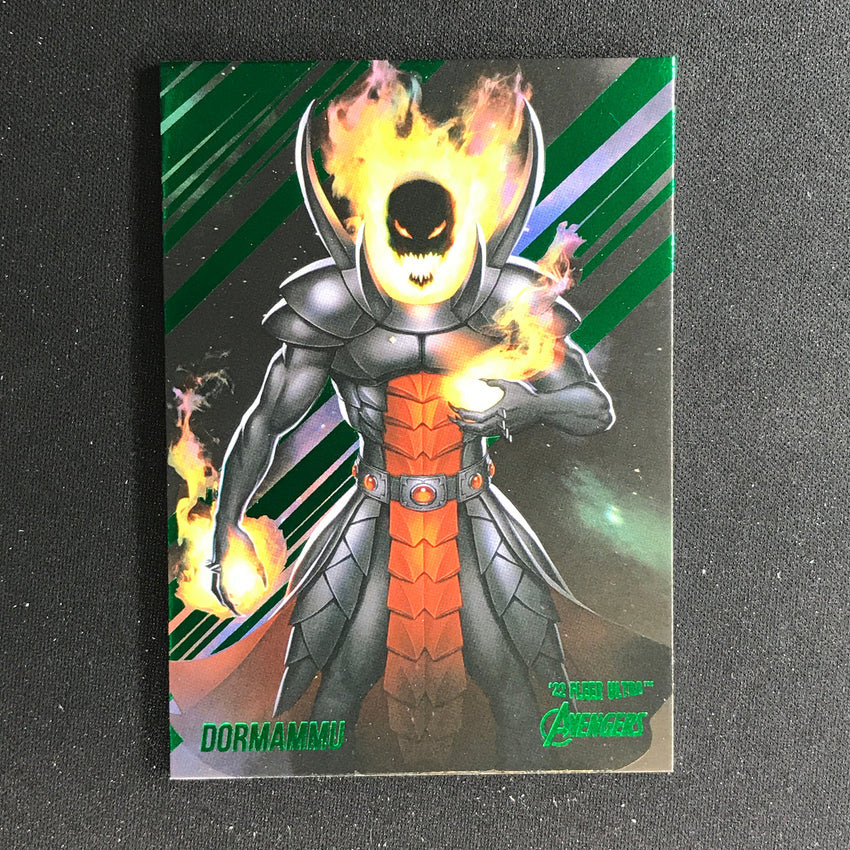 2022 Fleer Ultra Avengers DORMAMMU Base Green Foil #17