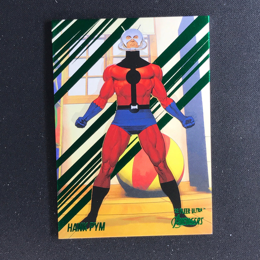 2022 Fleer Ultra Avengers HANK PYM Base Green Foil #25