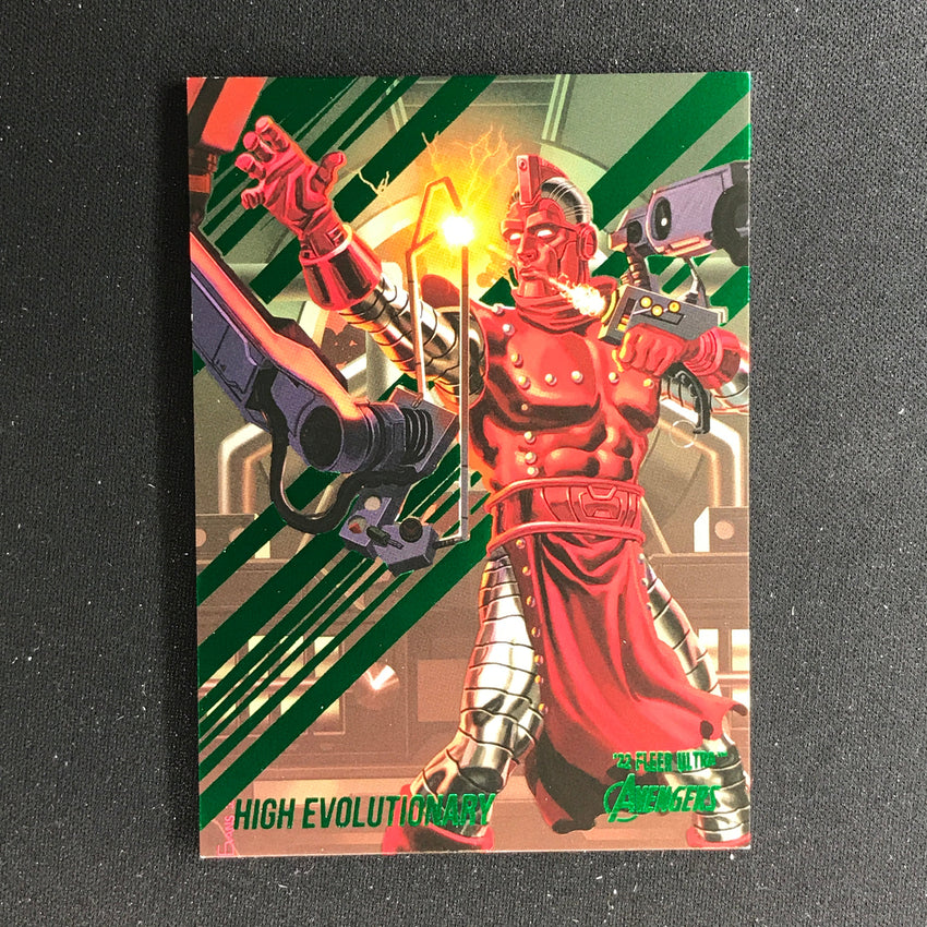 2022 Fleer Ultra Avengers HIGH EVOLUTIONARY Base Green Foil #28