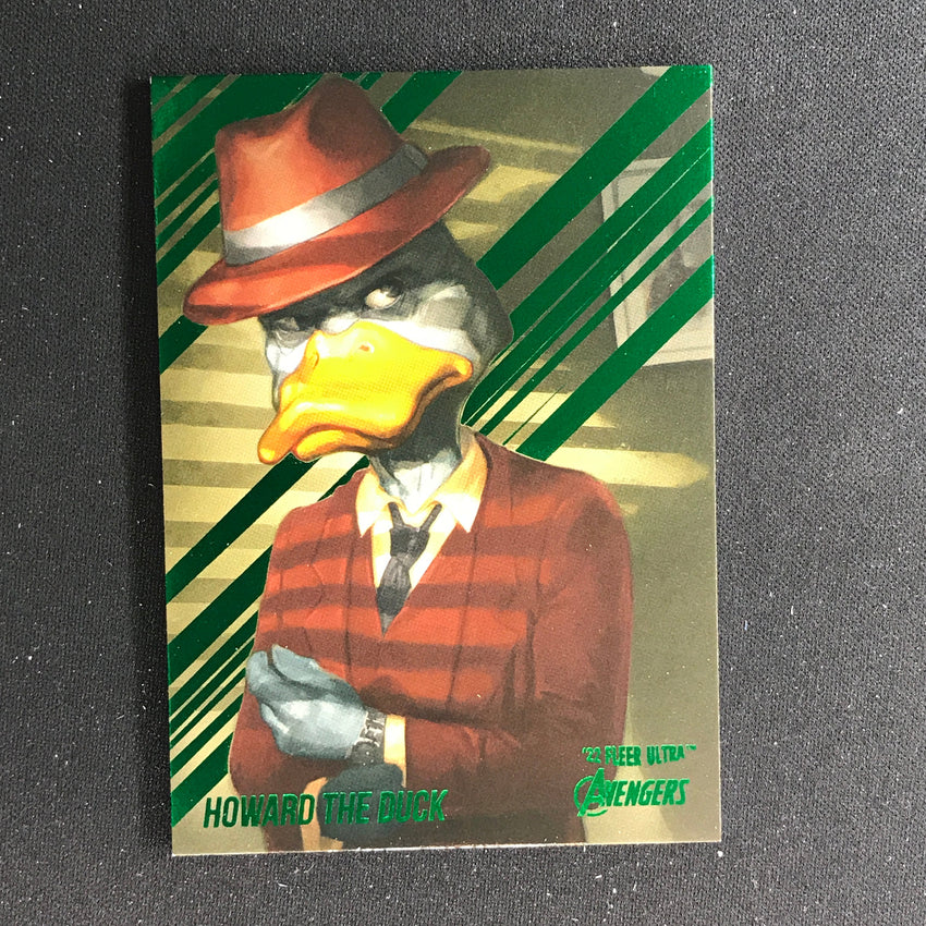 2022 Fleer Ultra Avengers HOWARD THE DUCK Base Green Foil #29