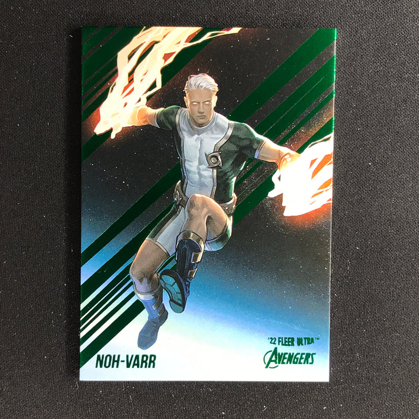 2022 Fleer Ultra Avengers Noh-varr Base Green Foil No 60