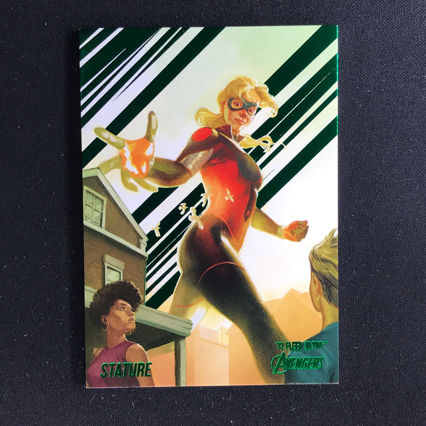 2022 Fleer Ultra Avengers STATURE Base Green Foil #73