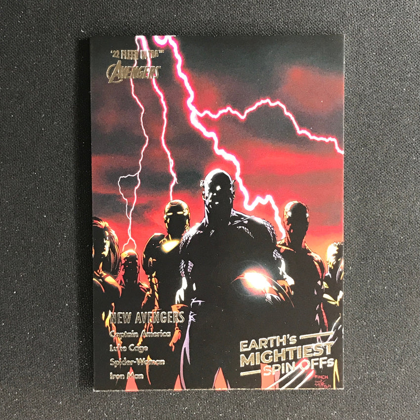 2022 Fleer Ultra Avengers New Avengers Earths Mightiest Spin-offs Base No 1