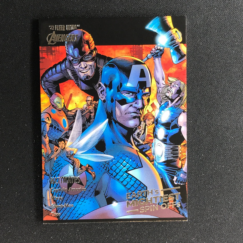 2022 Fleer Ultra Avengers Ultimates Earths Mightiest Spin-offs Base No 2