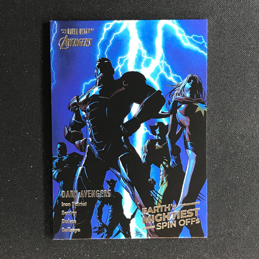 2022 Fleer Ultra Avengers Dark Avengers Earths Mightiest Spin-offs Base No 6