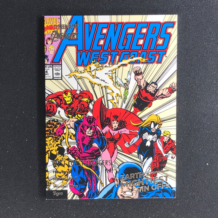 2022 Fleer Ultra Avengers WEST COAST AVENGERS Mightiest Spin-Offs Base #8