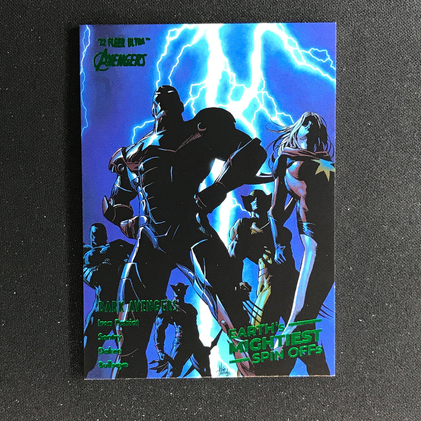 2022 Fleer Ultra Avengers DARK AVENGERS Mightiest Spin-Offs Green Foil #6