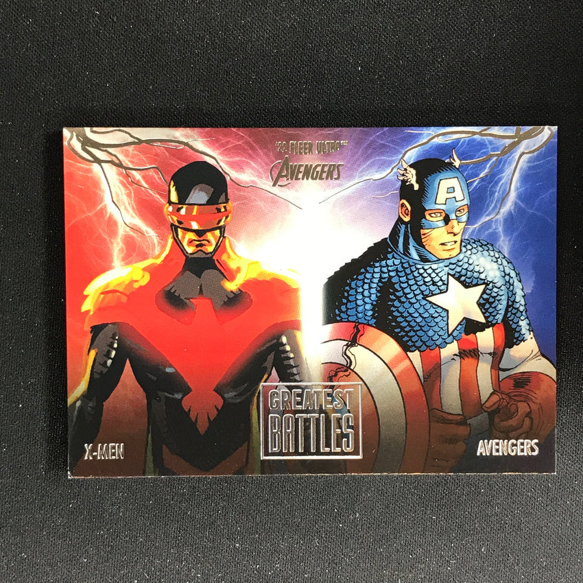 2022 Fleer Ultra Avengers AVENGERS V X-MEN Greatest Battles Base #8