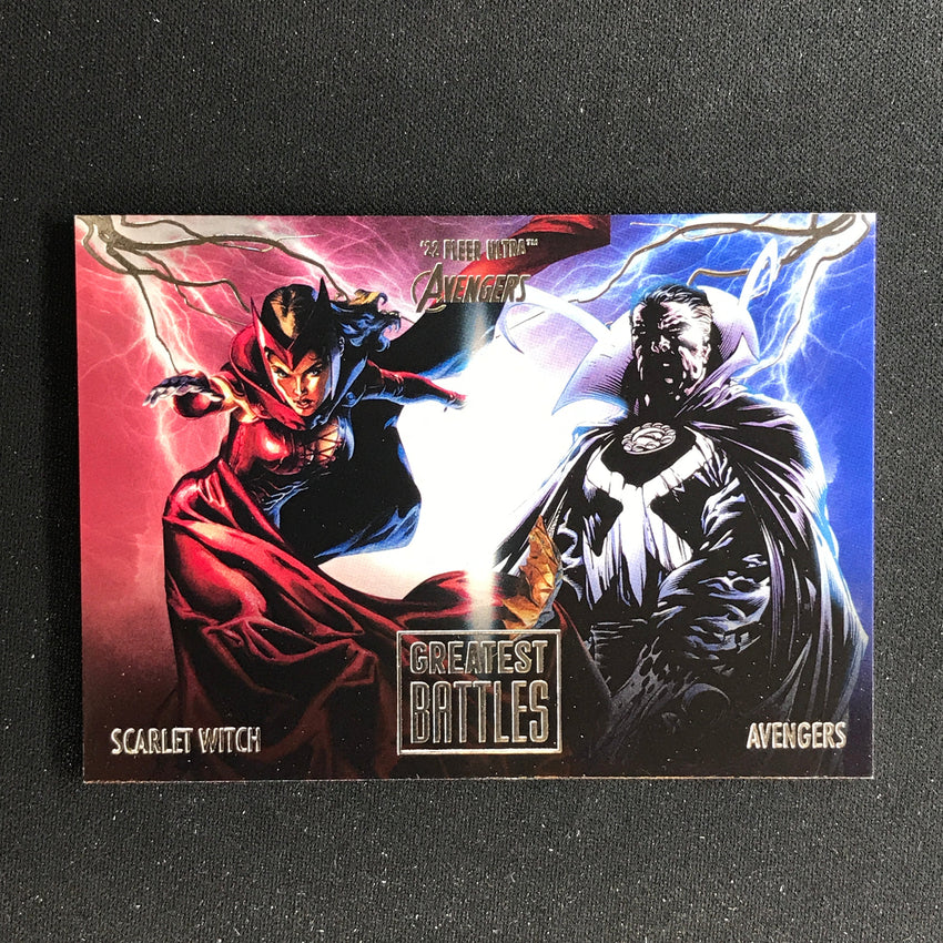 2022 Fleer Ultra Avengers AVENGERS DISASSEMBLED Greatest Battles Base #10