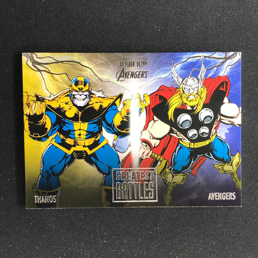 2022 Fleer Ultra Avengers INFINITY GAUNTLET Greatest Battles Base #11