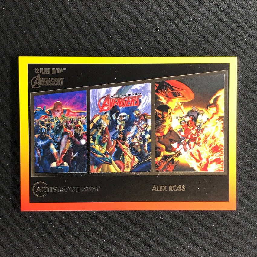 2022 Fleer Ultra Avengers ALEX ROSS Artist Spotlight Base #3