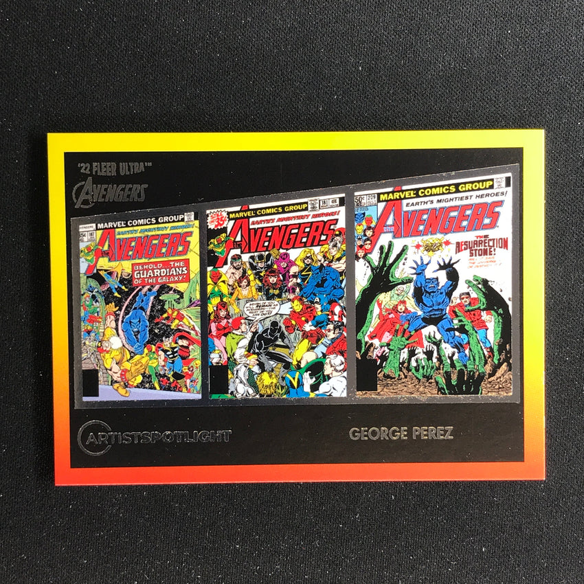2022 Fleer Ultra Avengers GEORGE PEREZ Artist Spotlight Base #4