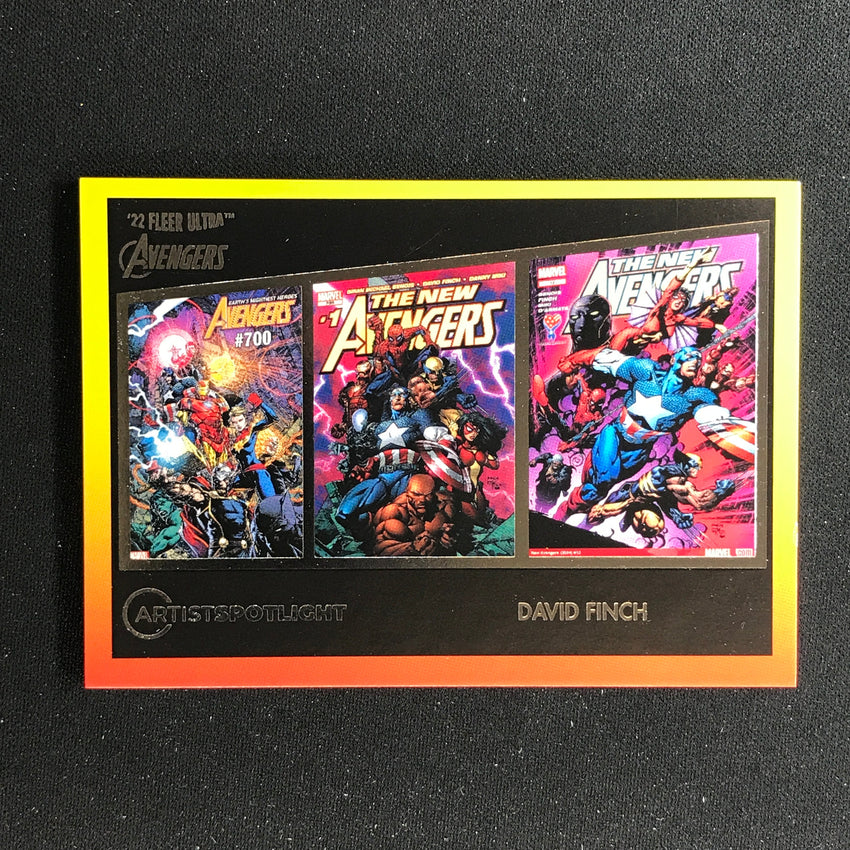 2022 Fleer Ultra Avengers DAVID FINCH Artist Spotlight Base #5