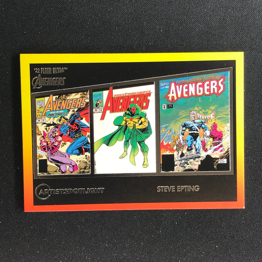 2022 Fleer Ultra Avengers STEVE EPTING Artist Spotlight Base #6