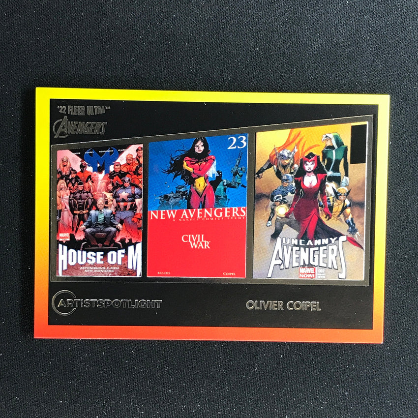 2022 Fleer Ultra Avengers OLIVIER COIPEL Artist Spotlight Base #8