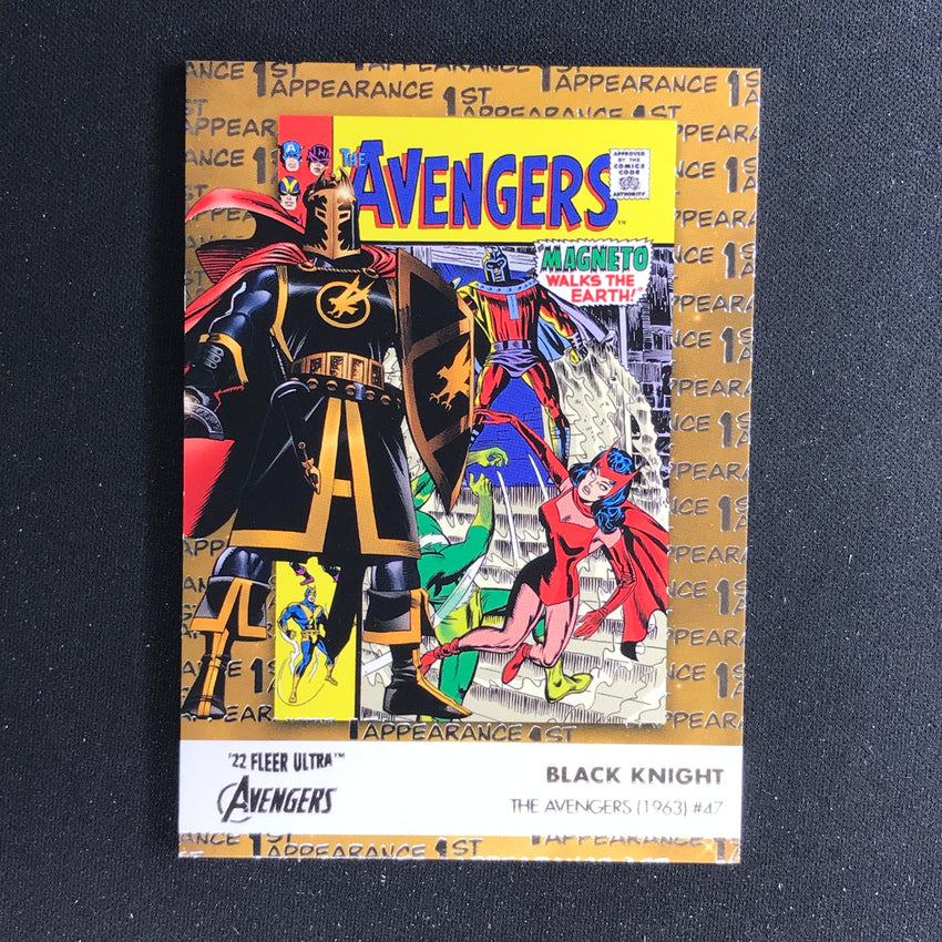 2022 Fleer Ultra Avengers BLACK KNIGHT 1st Appearances Base #4
