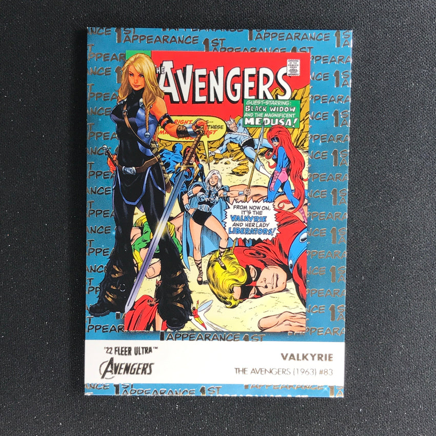 2022 Fleer Ultra Avengers VALKYRIE 1st Appearances Base #6